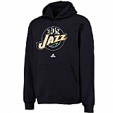 Men's Utah Jazz Logo Pullover Hoodie Sweatshirt - Navy Blue,baseball caps,new era cap wholesale,wholesale hats